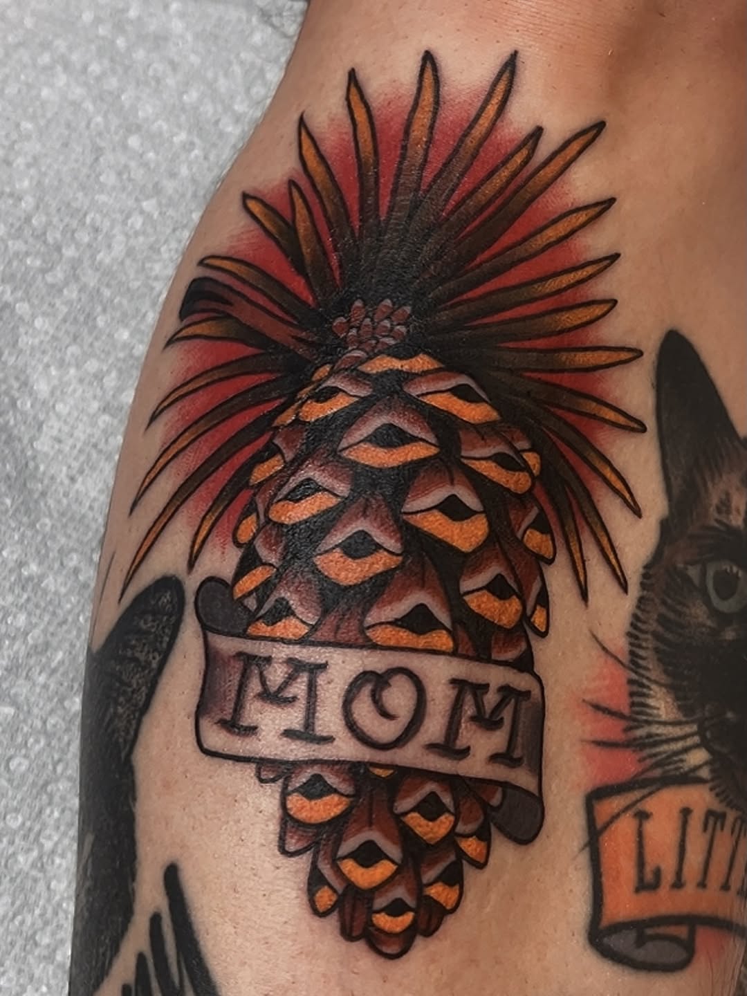 Tattoo by @jckbtattoos — american_traditional, lettering_script