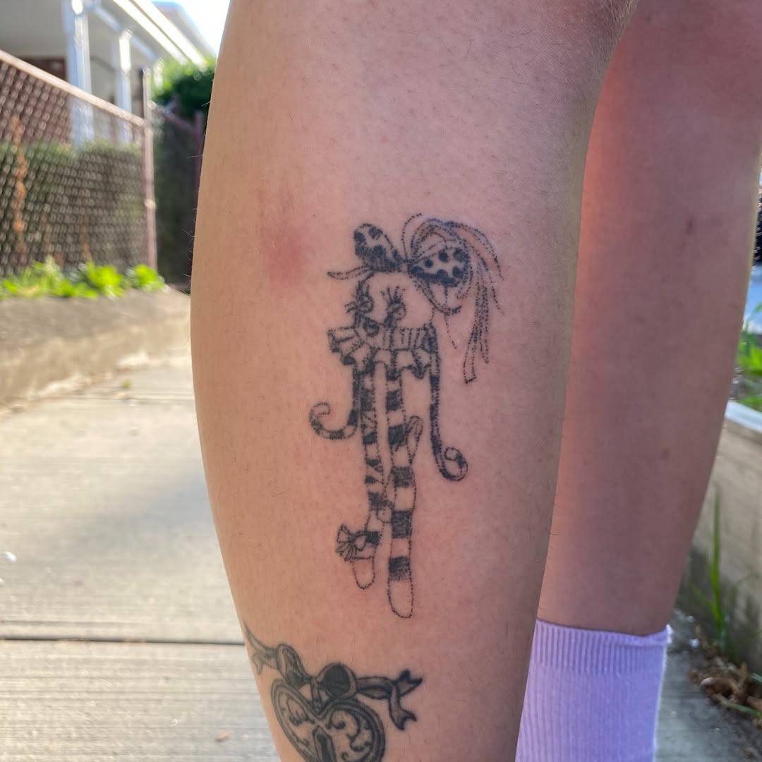 Tattoo by @feverfeverish — ignorant, sketch