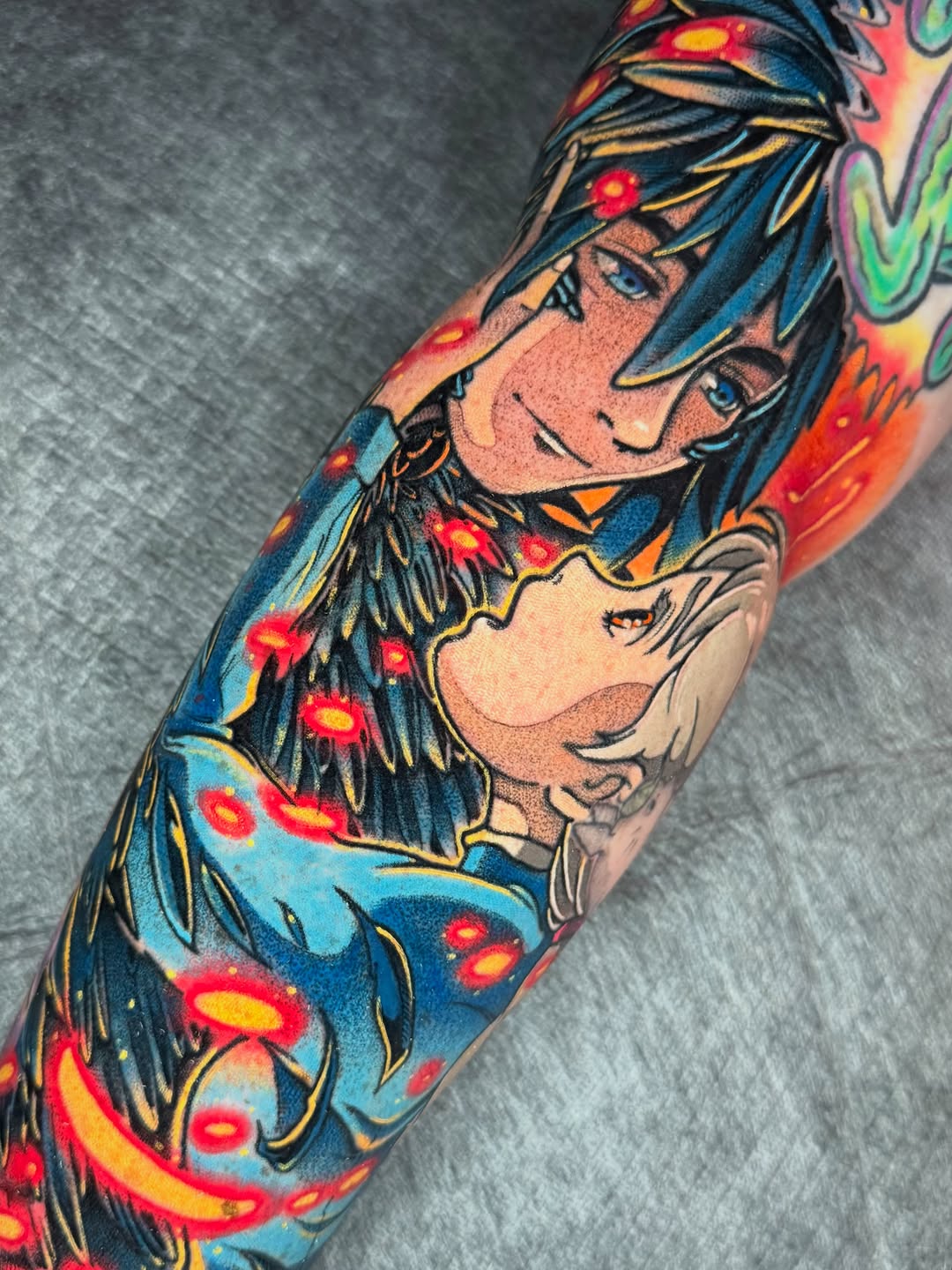 Tattoo by @ali_tattoos — anime, new_school