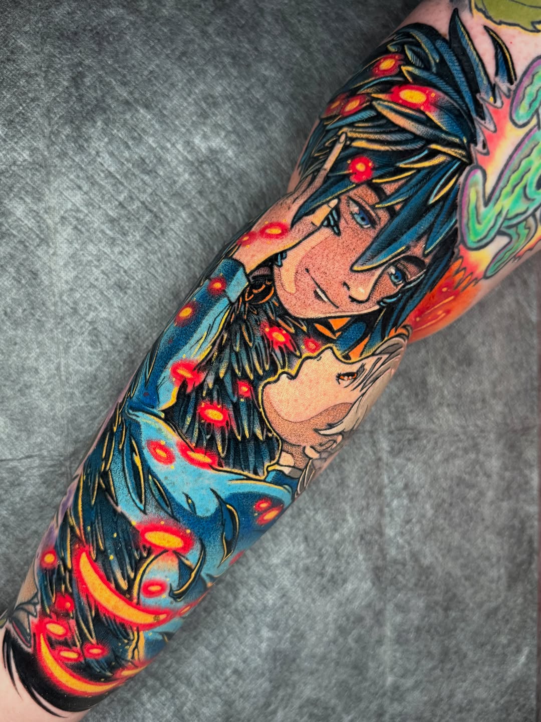 Tattoo by @ali_tattoos — anime, new_school