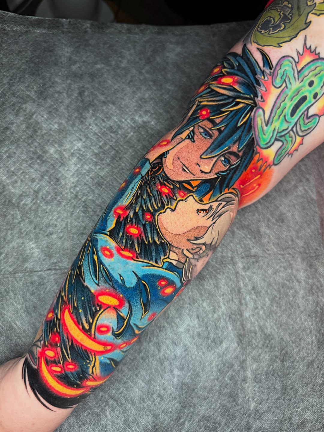 Tattoo by @ali_tattoos — anime, new_school