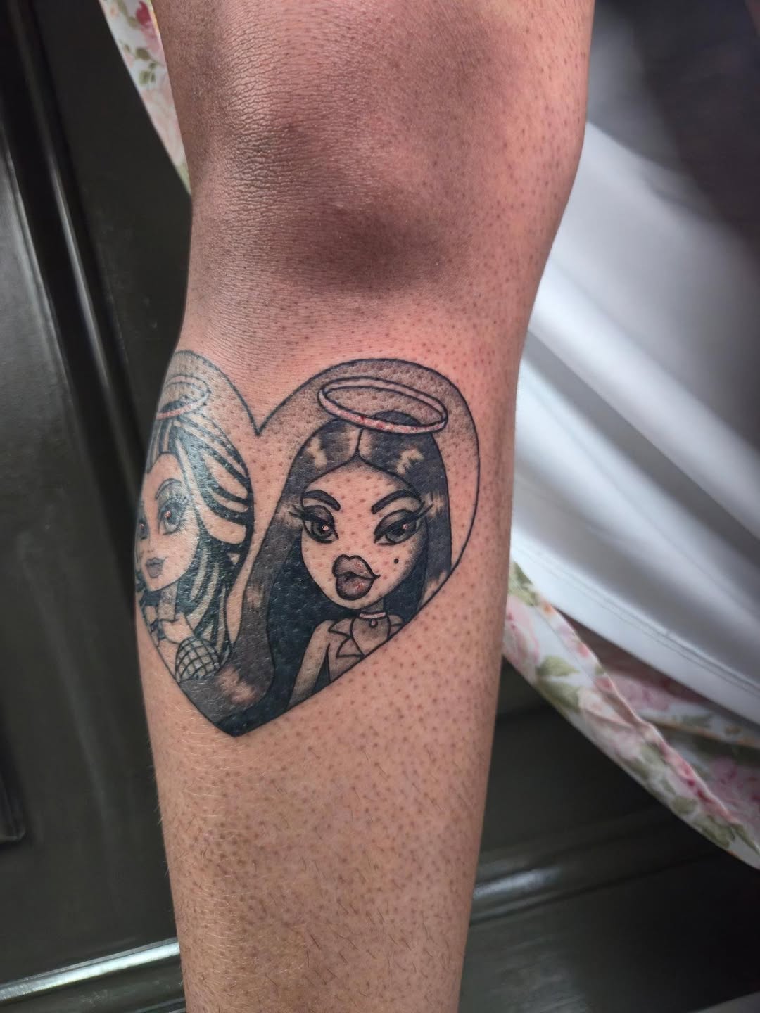 Tattoo by @babybluegotblues — new_school, anime