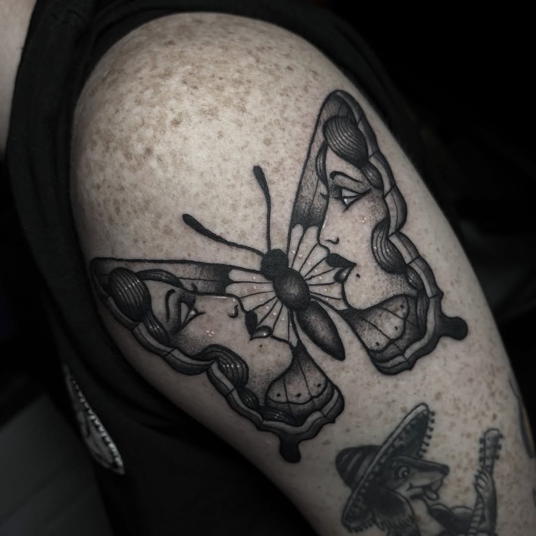 Tattoo by @venoctemtattoo β american_traditional, black_and_grey