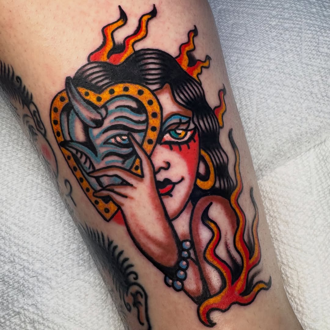 Tattoo by @emil.dz.tattoo โ american_traditional, illustrative