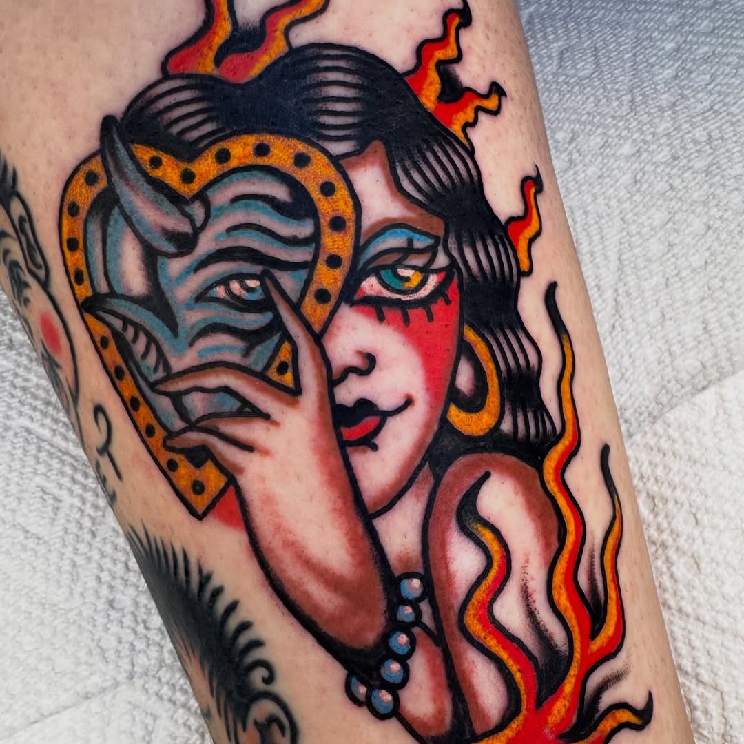 Tattoo by @emil.dz.tattoo โ american_traditional, illustrative