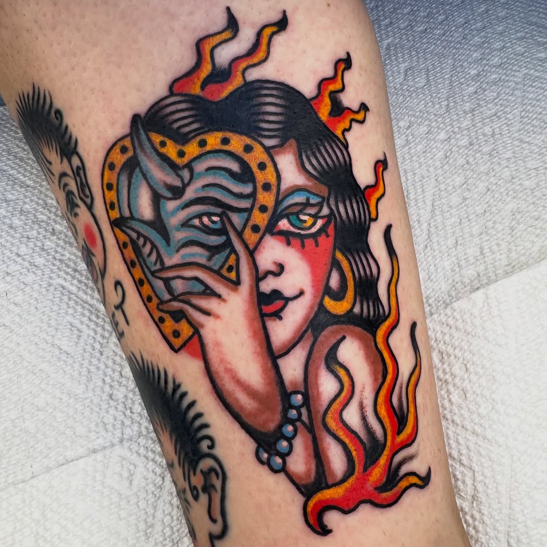 Tattoo by @emil.dz.tattoo โ american_traditional, illustrative