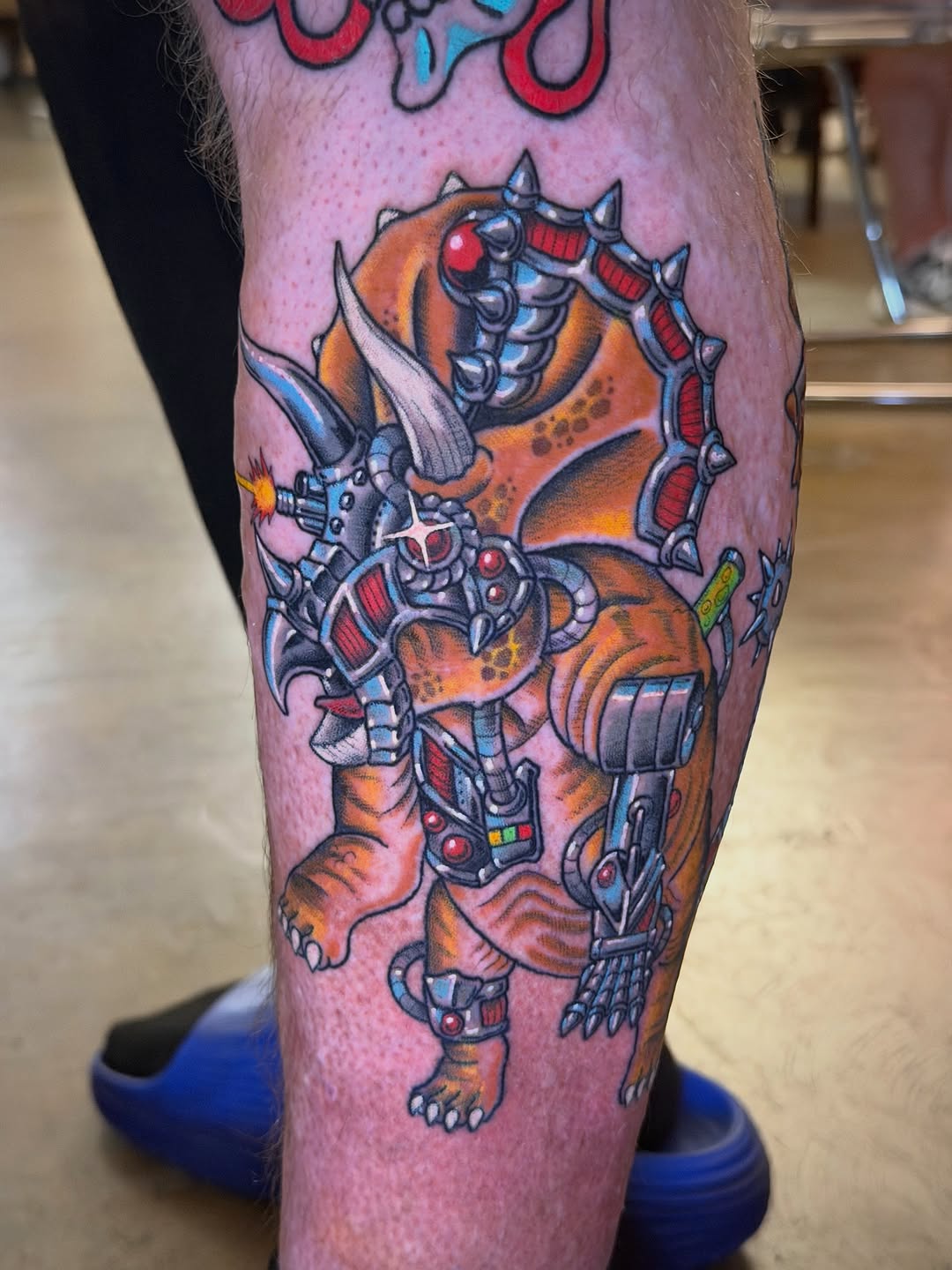 Tattoo by @scruffy_tattooer — new_school, realism