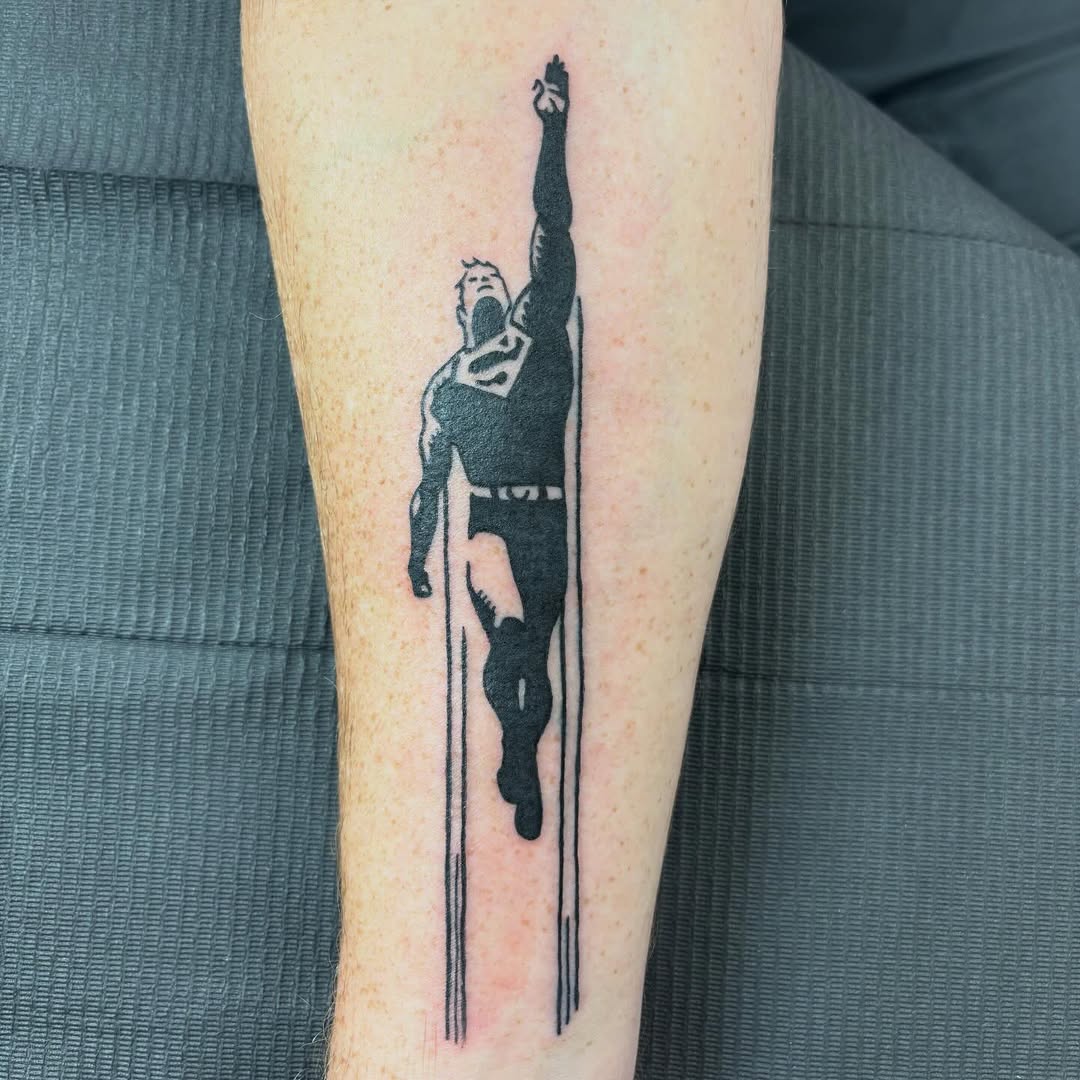Tattoo by @kevinwadams — blackwork