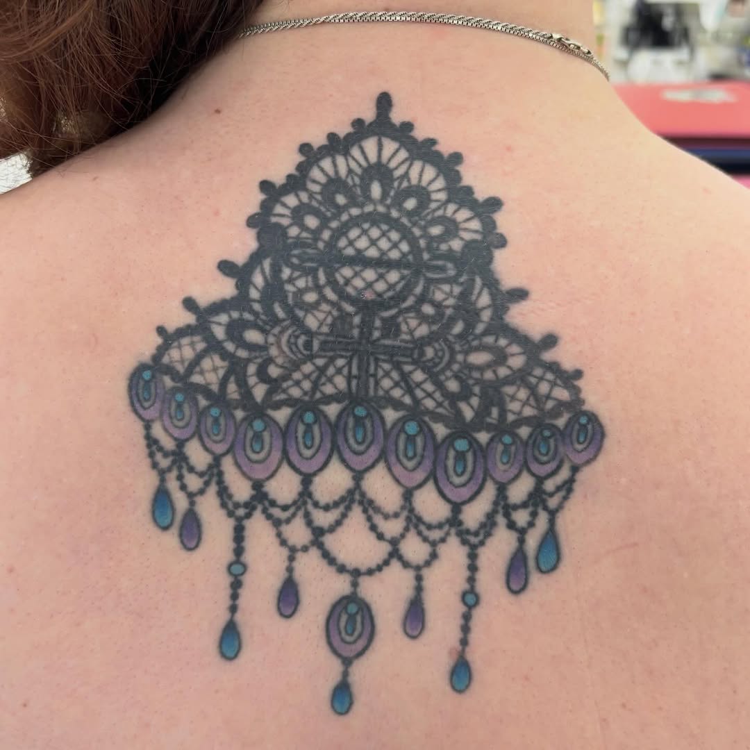 Tattoo by @kevinwadams — ornamental, black_and_grey