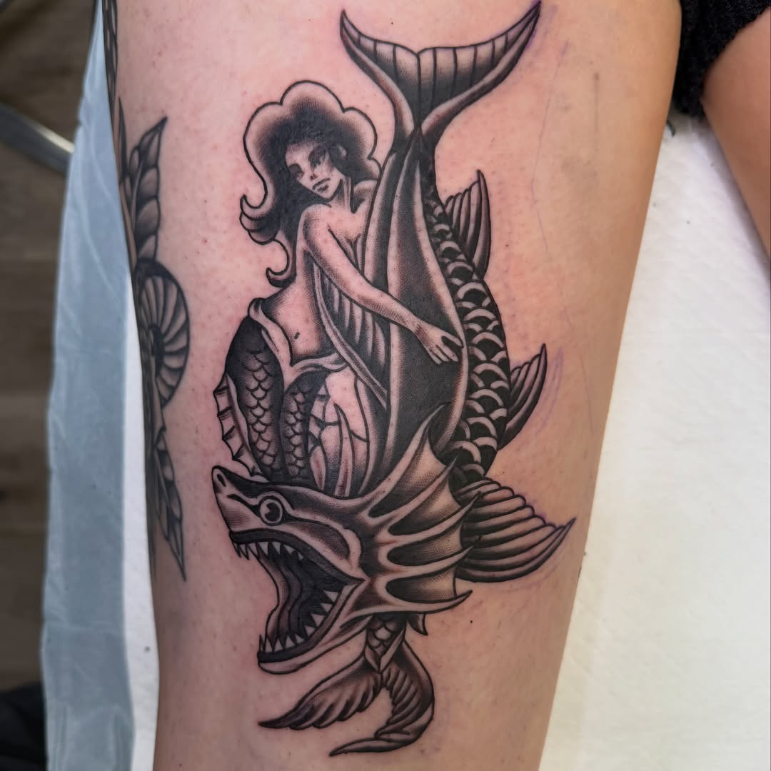 Tattoo by @kolton_tattoos — american_traditional