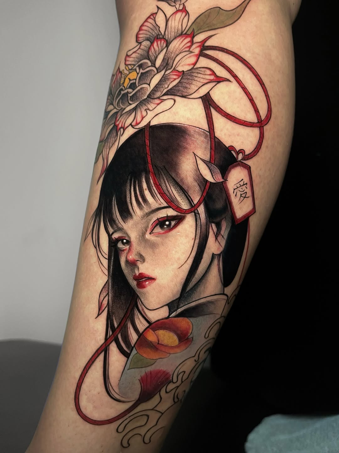 Tattoo by @anacatt.tattoo — japanese_irezumi, realism
