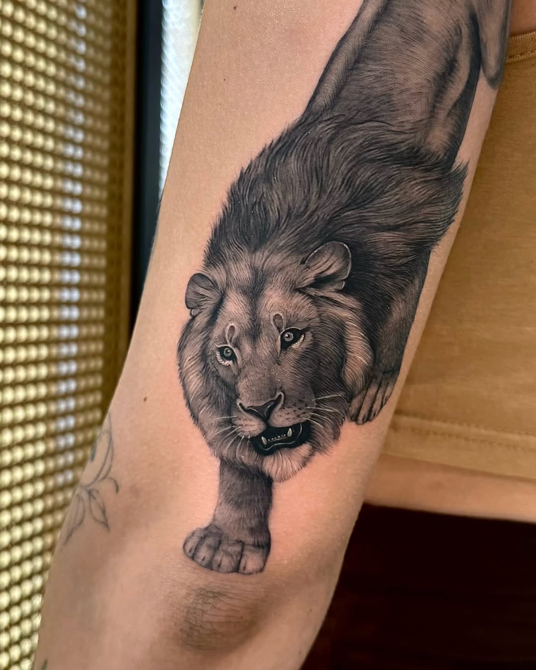 Tattoo by @tiny_tim.tatts โ realism, black_and_grey