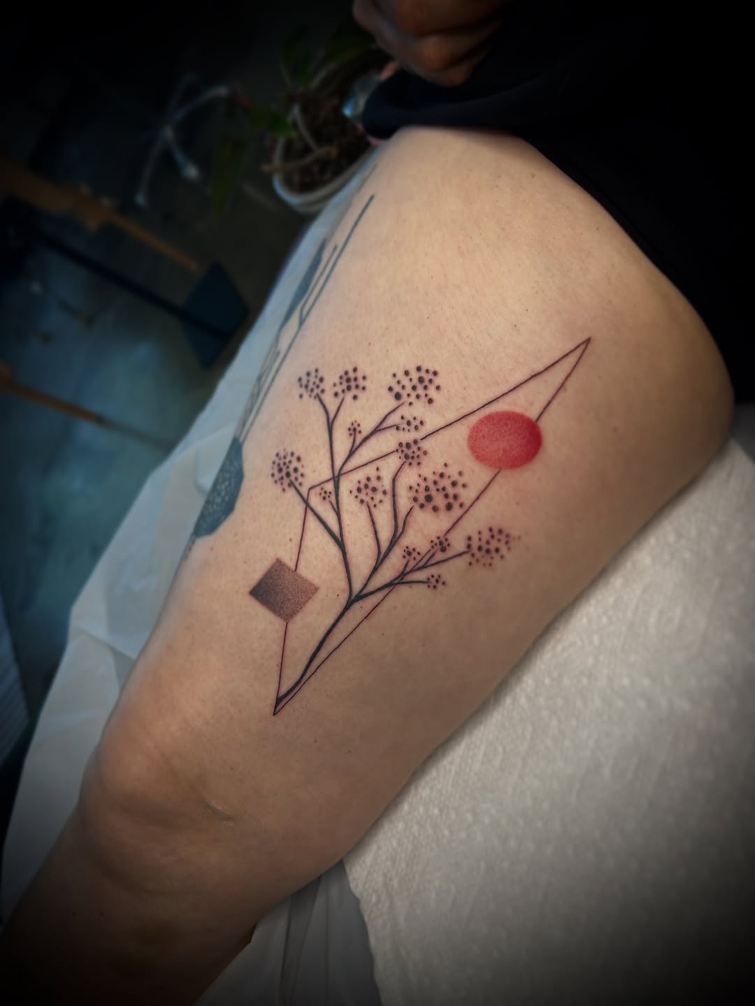 Tattoo by @douceliigne — fine_line, geometric