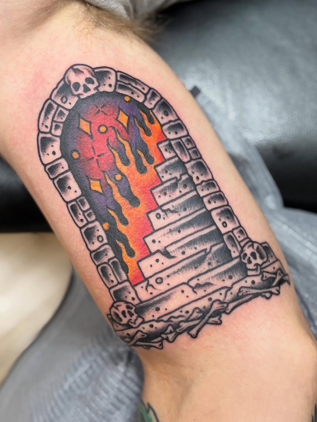 Tattoo by @joshbrown.615 — american_traditional, illustrative