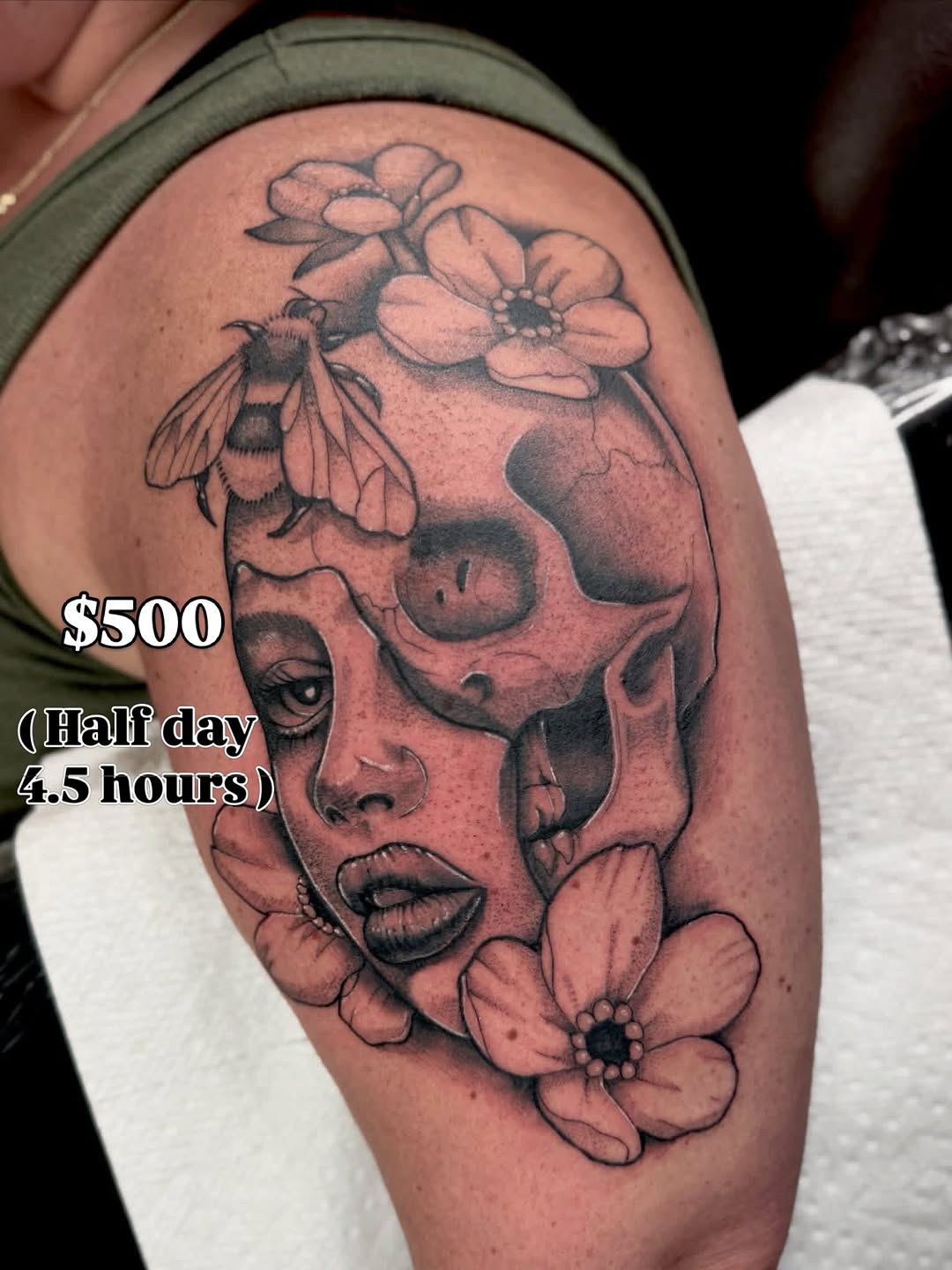 Tattoo by @robertsmithfl — black_and_grey, realism