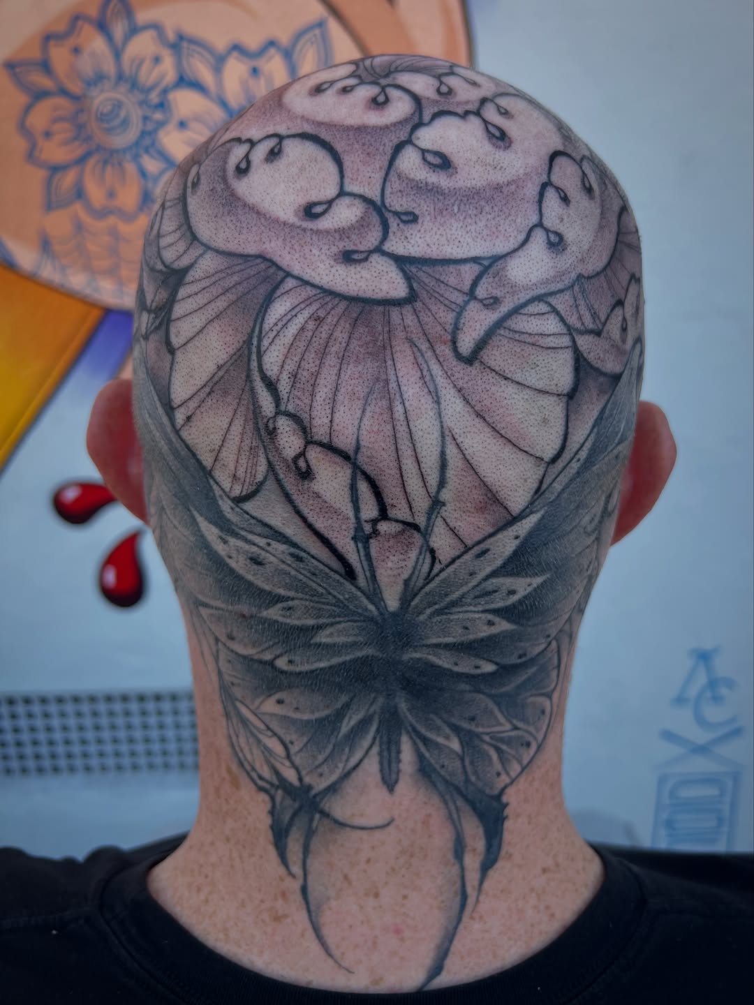 Tattoo by @owenmakesart — black_and_grey, illustrative
