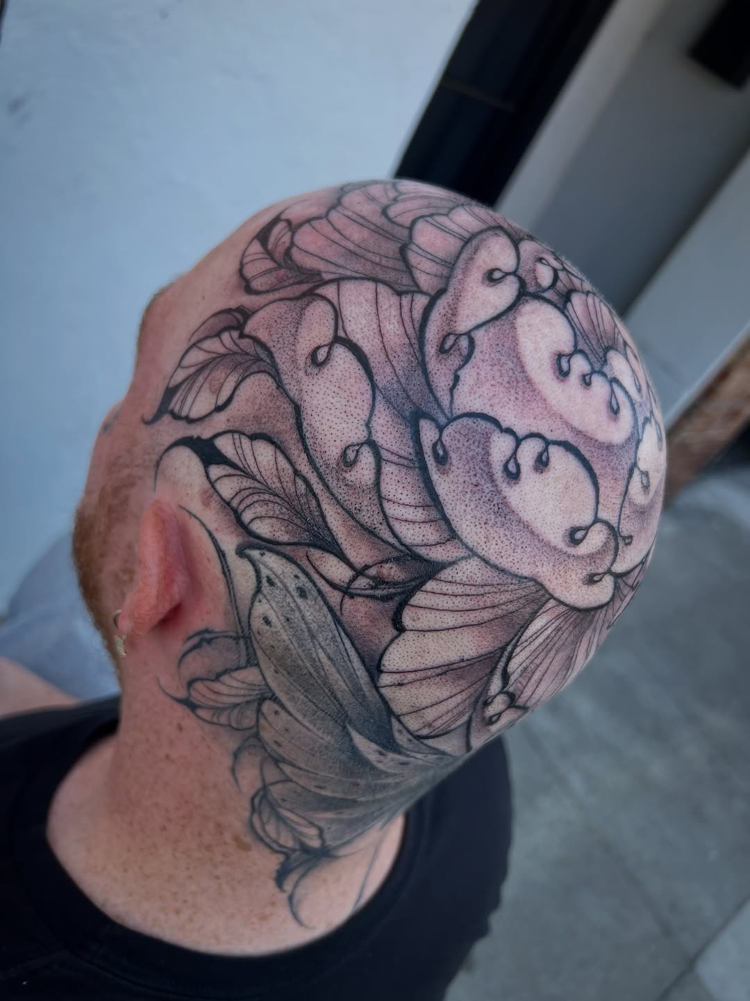Tattoo by @owenmakesart — black_and_grey, illustrative
