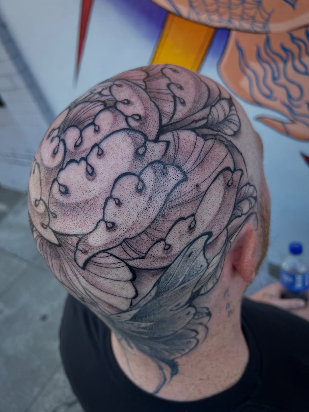Tattoo by @owenmakesart — black_and_grey, illustrative