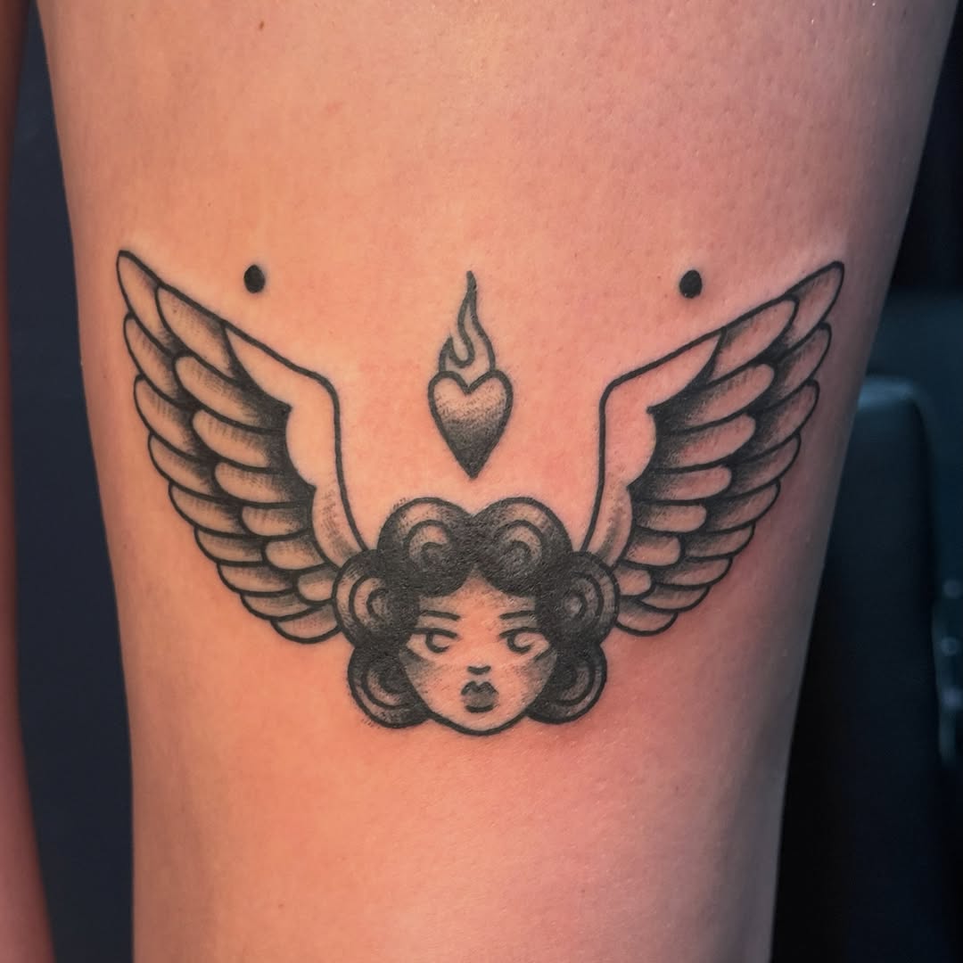 Tattoo by @traddymaddie β american_traditional