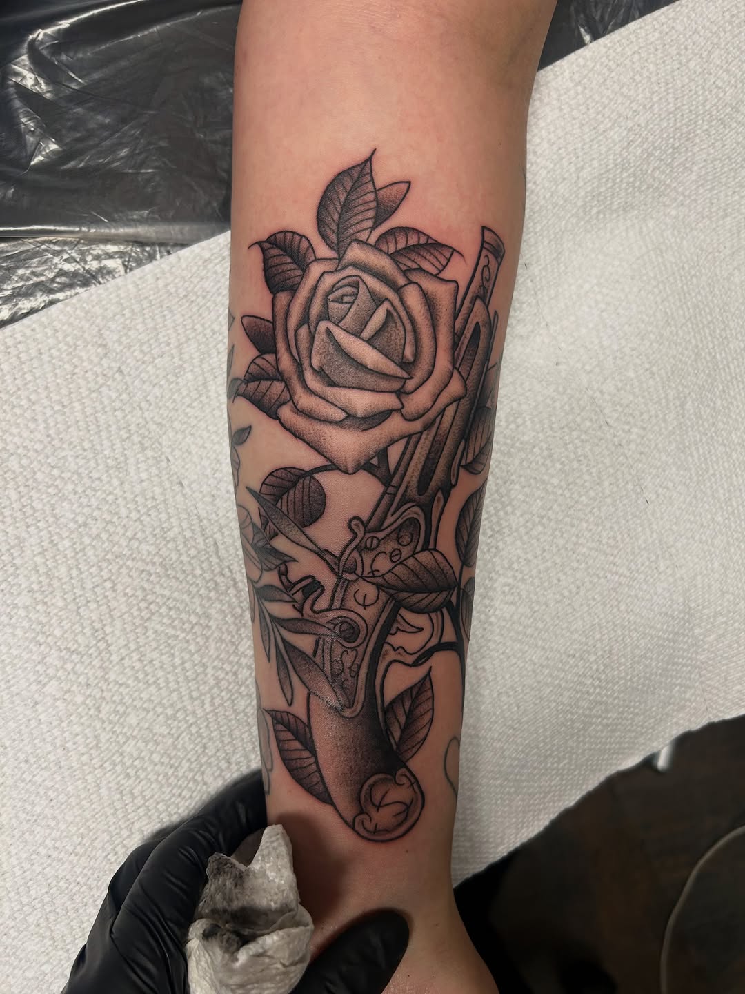 Tattoo by @inkbybray — chicano, black_and_grey