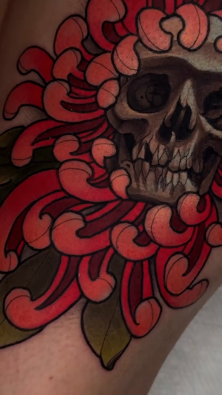 Tattoo by @goldenheartco_tattoos — japanese_irezumi, illustrative