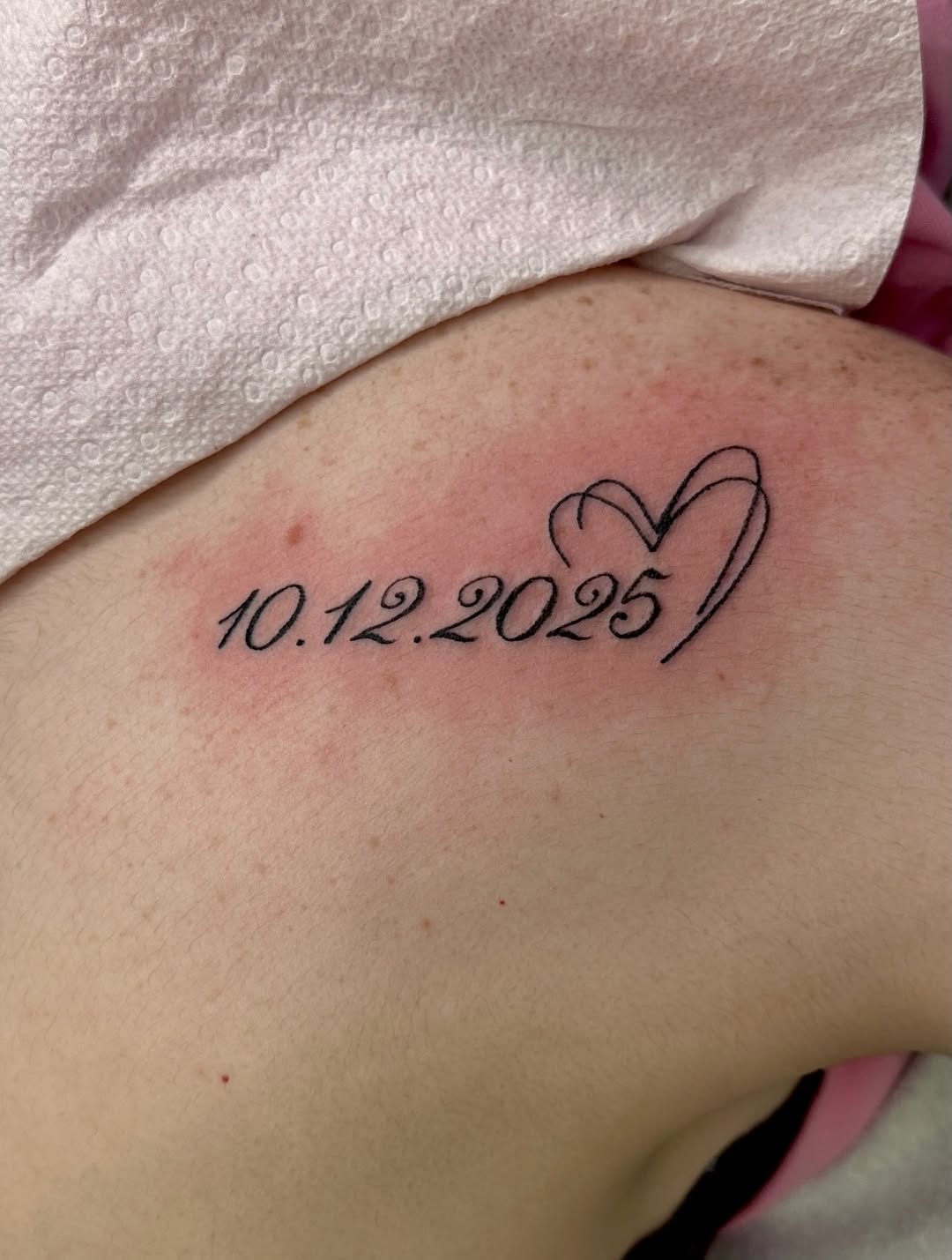 Tattoo by @apa_tattoos — lettering_script, fine_line