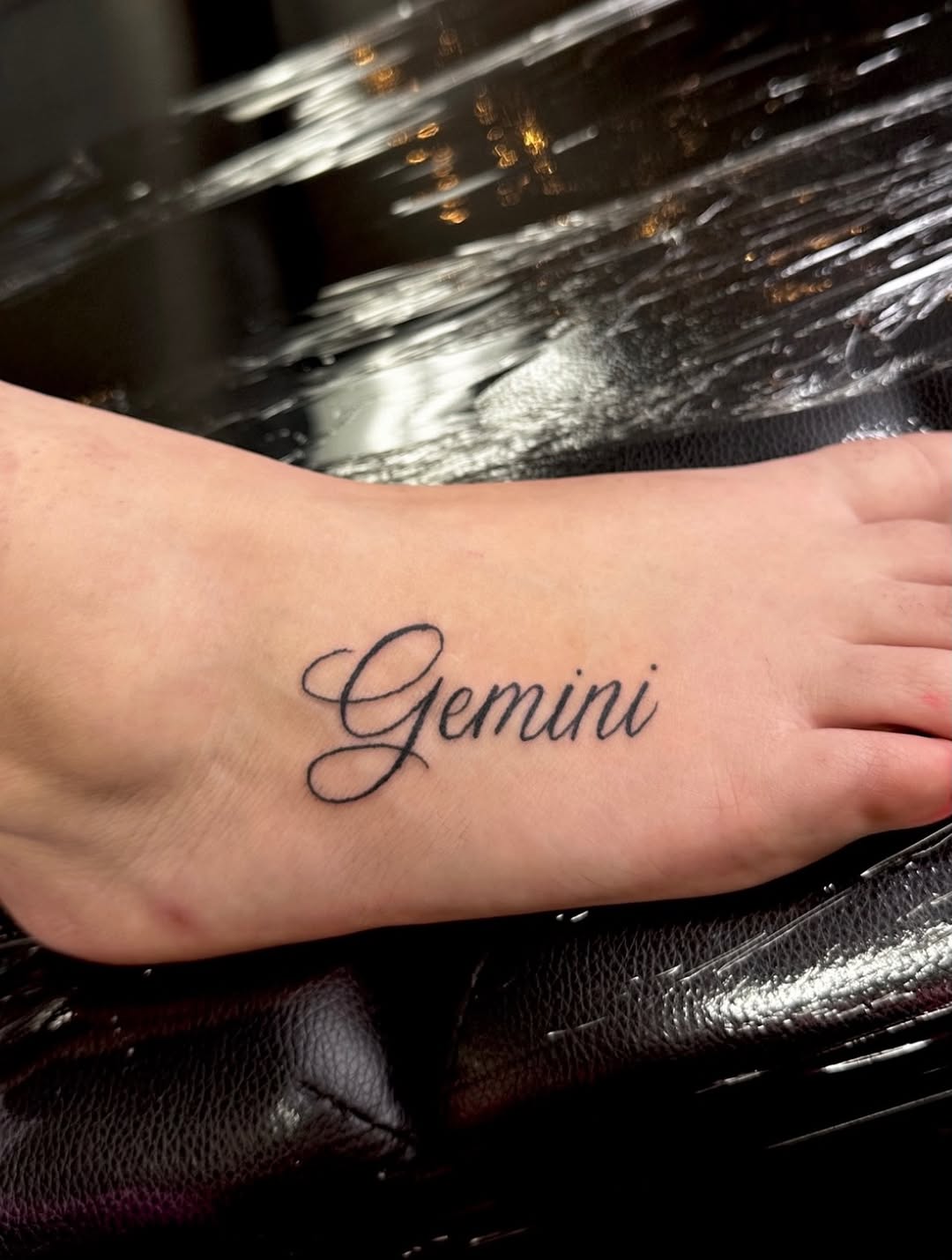 Tattoo by @apa_tattoos — lettering_script, fine_line