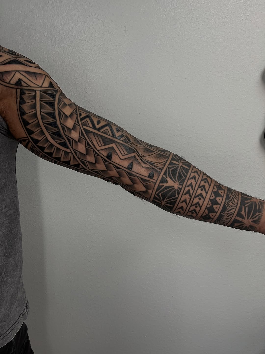 Tattoo by @tattoosbyjordanhunt — tribal, blackwork