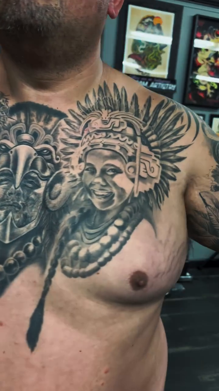 Tattoo by @dave_duck — black_and_grey, illustrative