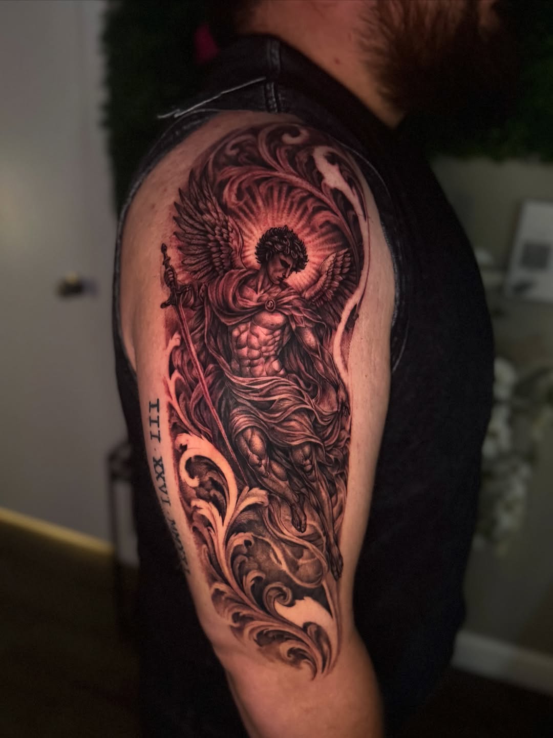 Tattoo by @inkbyhann β realism, black_and_grey