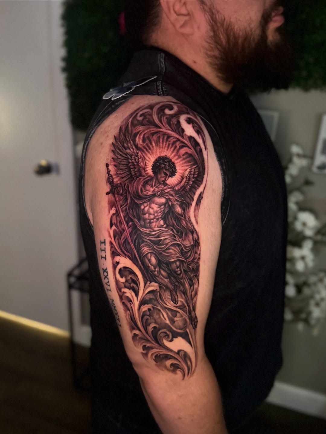 Tattoo by @inkbyhann β realism, black_and_grey