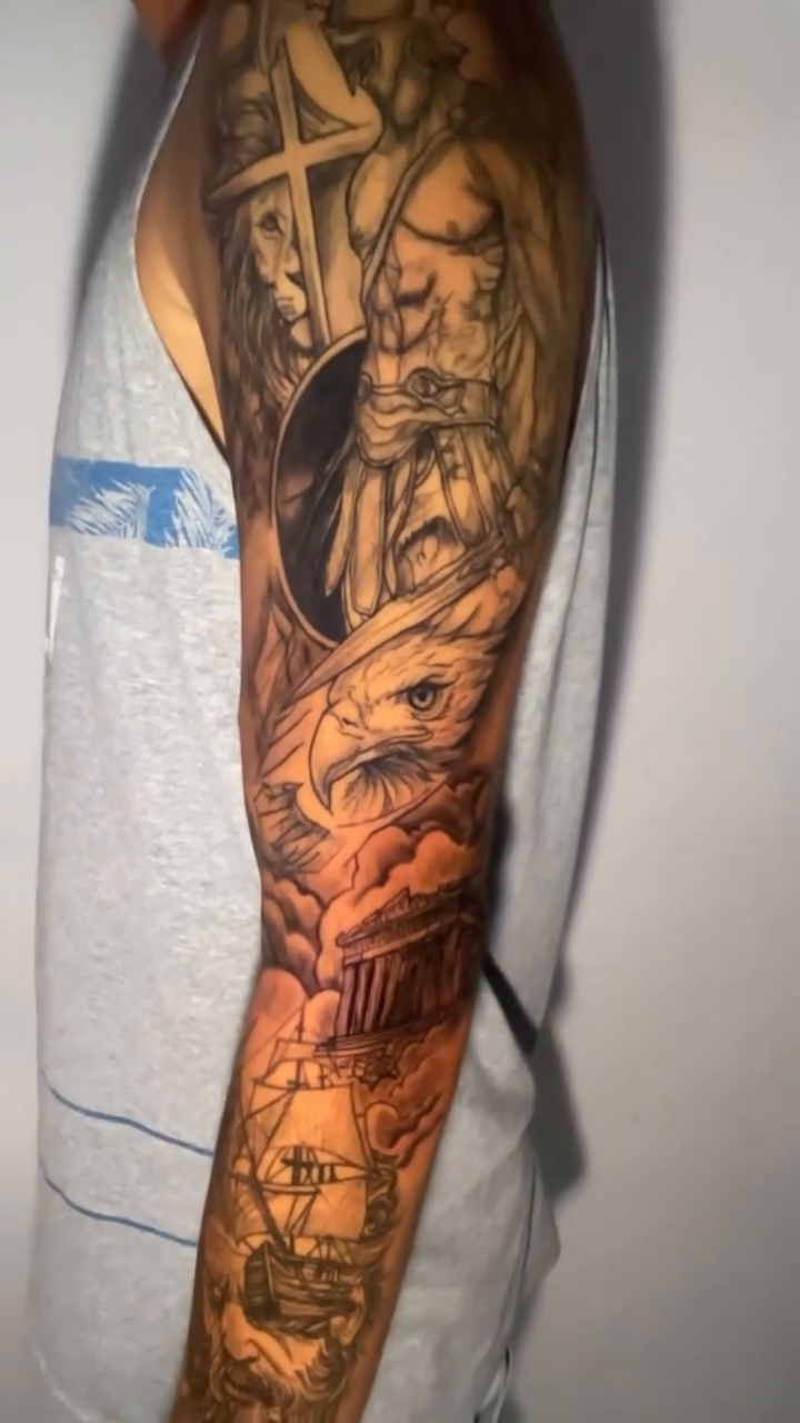 Tattoo by @ks_.tattoo — black_and_grey, illustrative