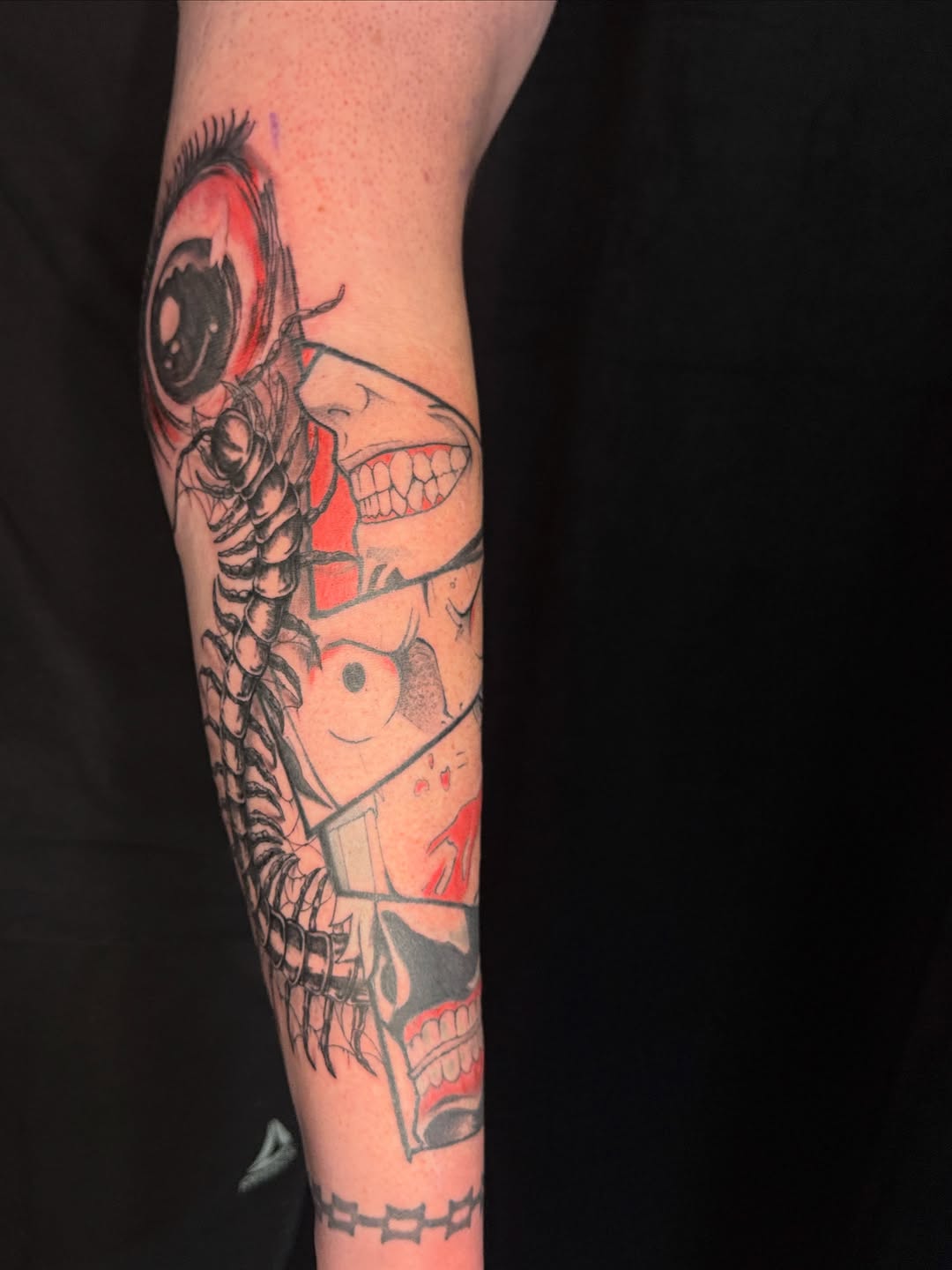 Tattoo by @catdaddytatz — dark_realism