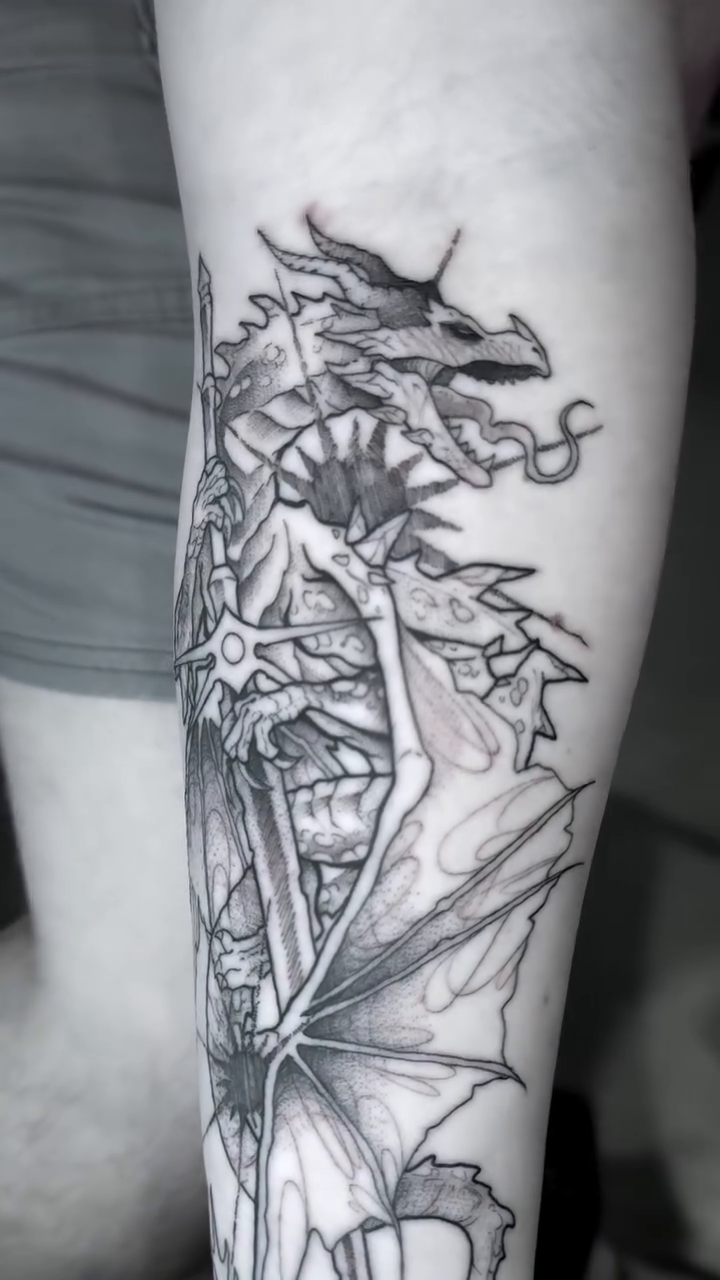 Tattoo by @hadescabreratattoos — illustrative, dark_realism