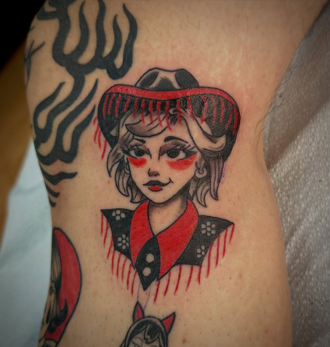 Tattoo by @jrobtattoos — american_traditional, illustrative