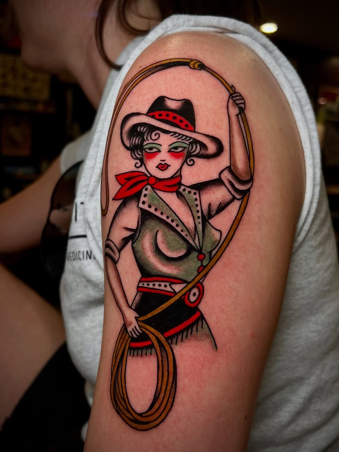 Tattoo by @livleotattoo — american_traditional, illustrative
