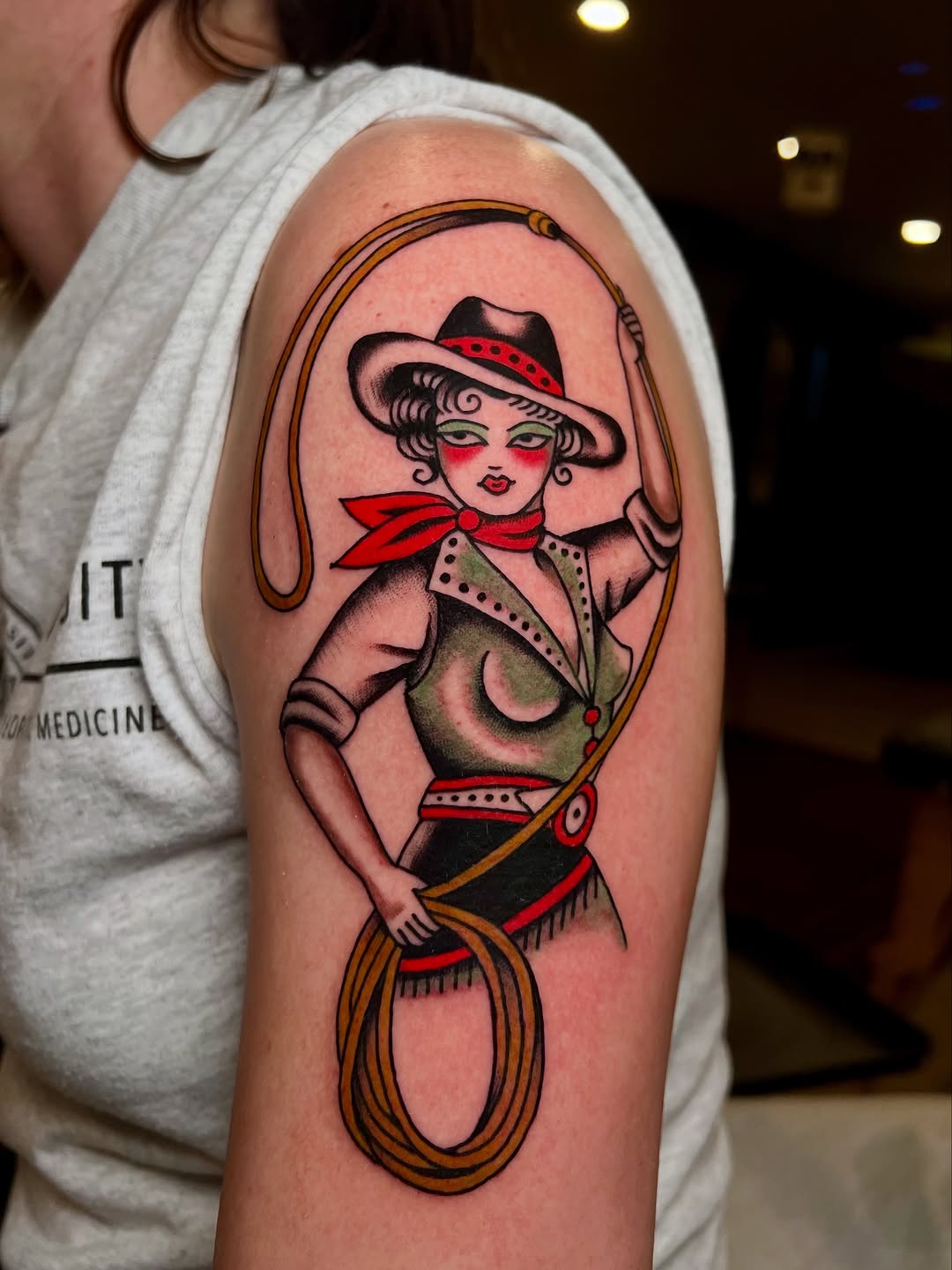 Tattoo by @livleotattoo — american_traditional, illustrative
