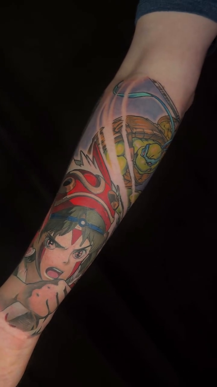 Tattoo by @sick.tatsbro — anime, illustrative