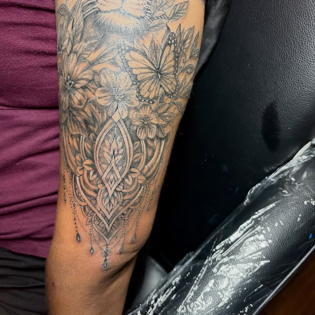 Tattoo by @k.l_tattoo_uptown — black_and_grey