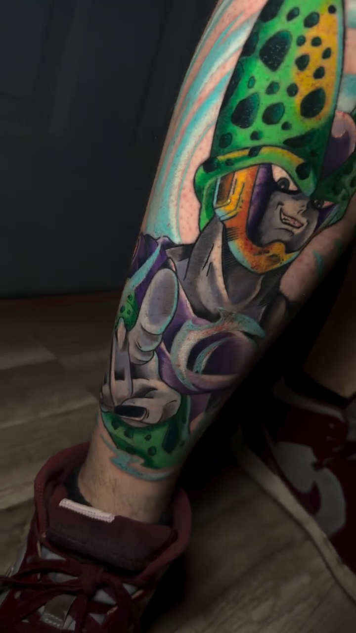 Tattoo by @xxsashafontainexx — anime, neo_traditional