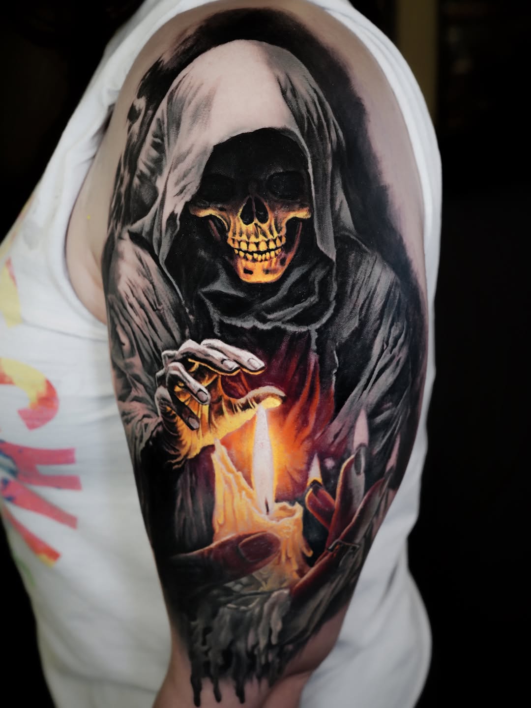 Tattoo by @thekidkennedy — realism, dark_realism
