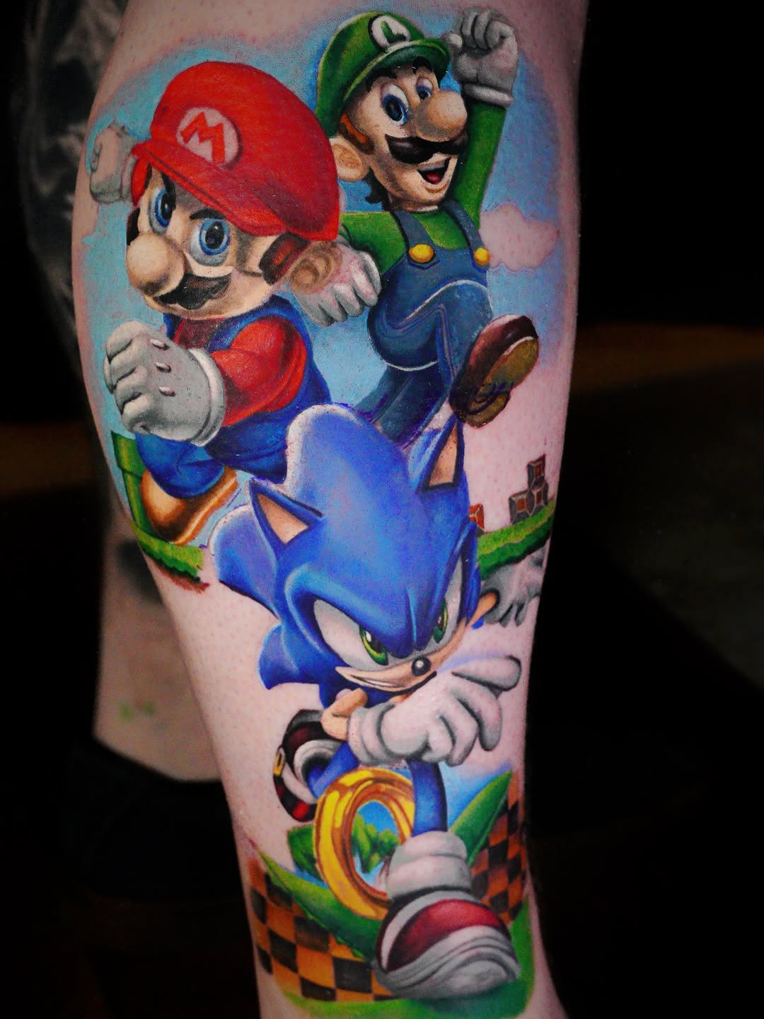 Tattoo by @thekidkennedy — realism, anime