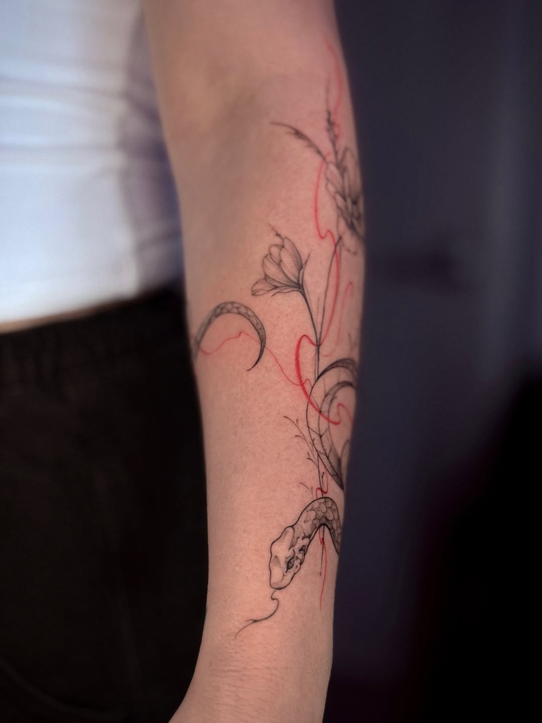 Tattoo by @yourdarkstory — fine_line, illustrative