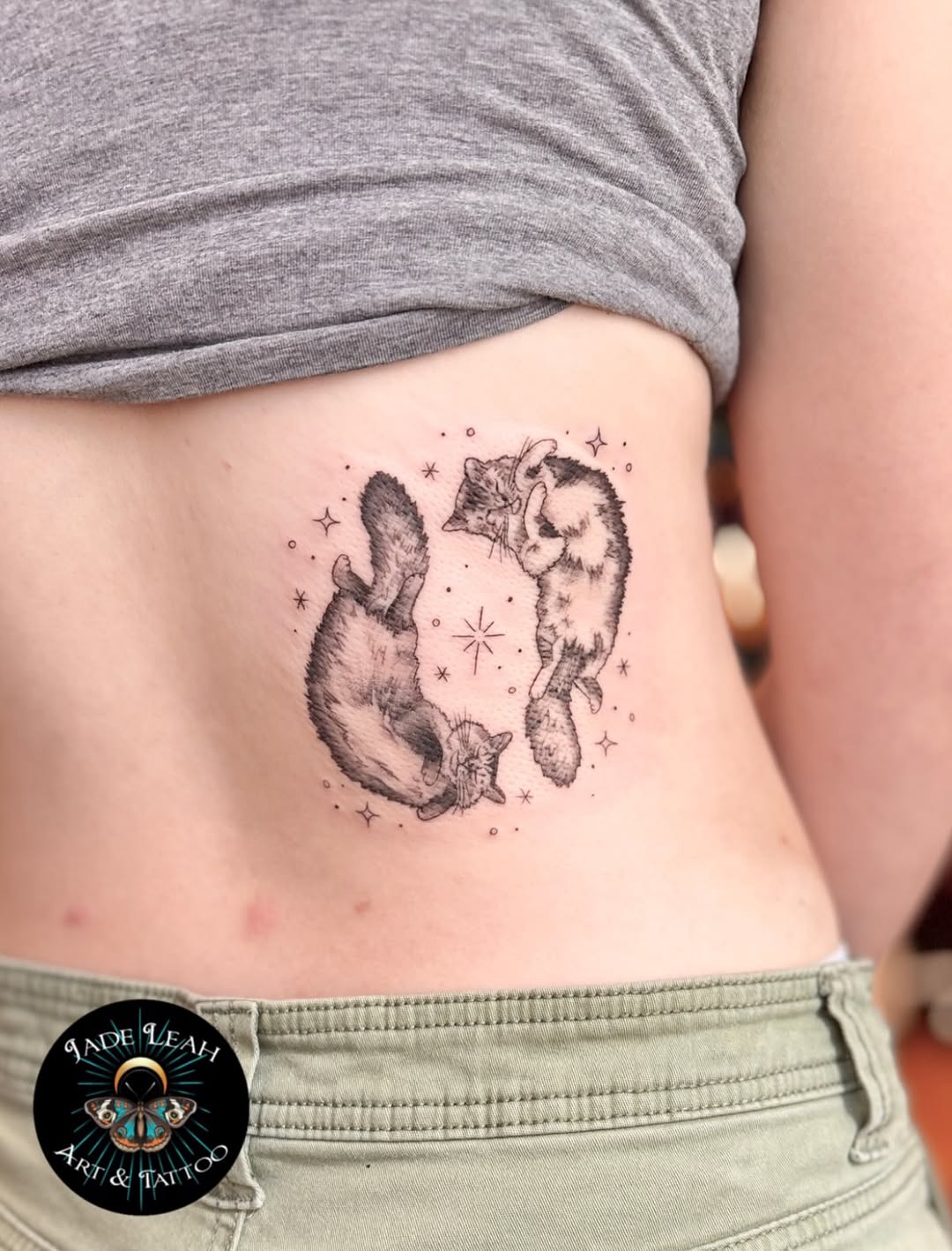 Tattoo by @jadeleah.artandtattoo — fine_line, dotwork