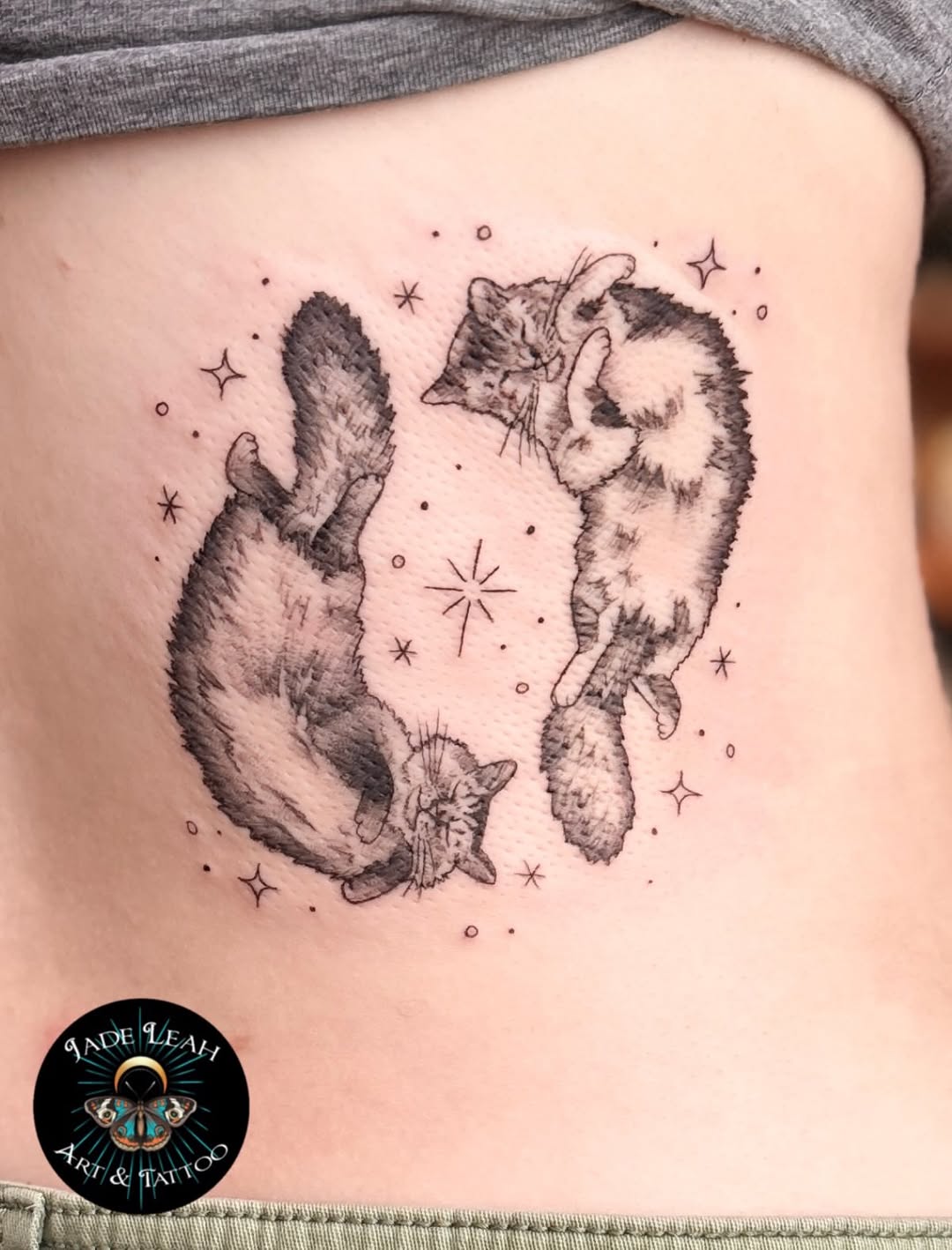 Tattoo by @jadeleah.artandtattoo — fine_line, dotwork