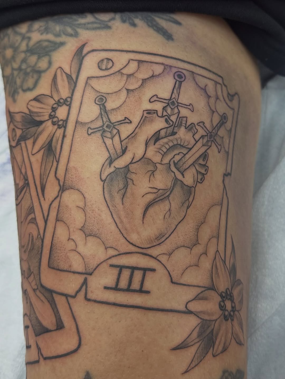 Tattoo by @tattoosbyhaas — illustrative, black_and_grey