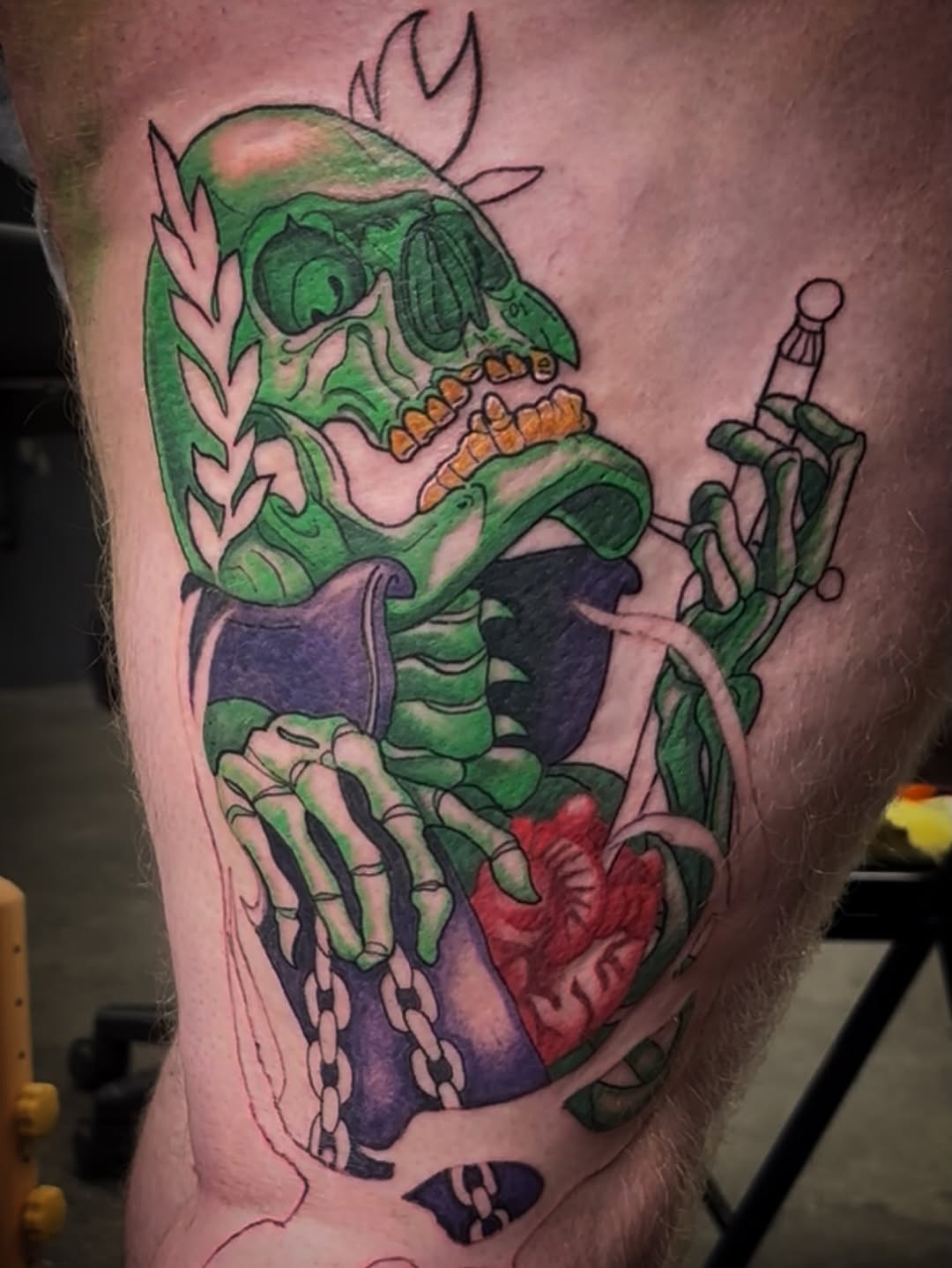 Tattoo by @poppacoppa — new_school, dark_realism