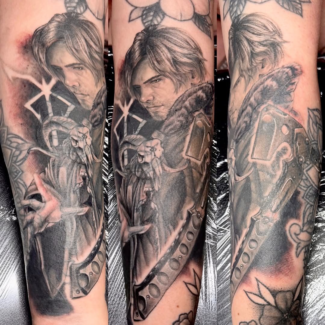 Tattoo by @gabipaigeee — realism, black_and_grey