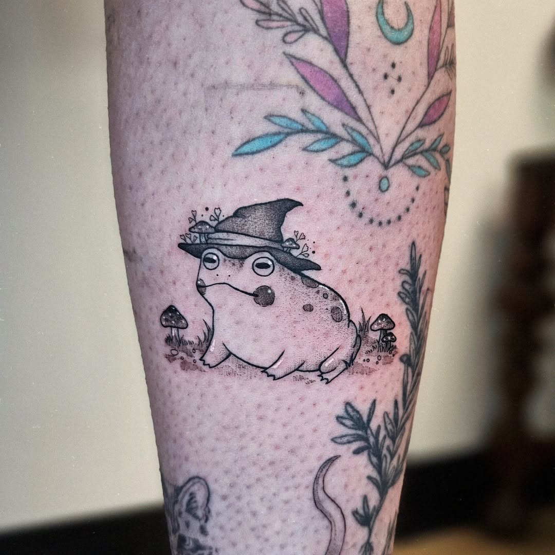 Tattoo by @emmi.alicee — illustrative, black_and_grey