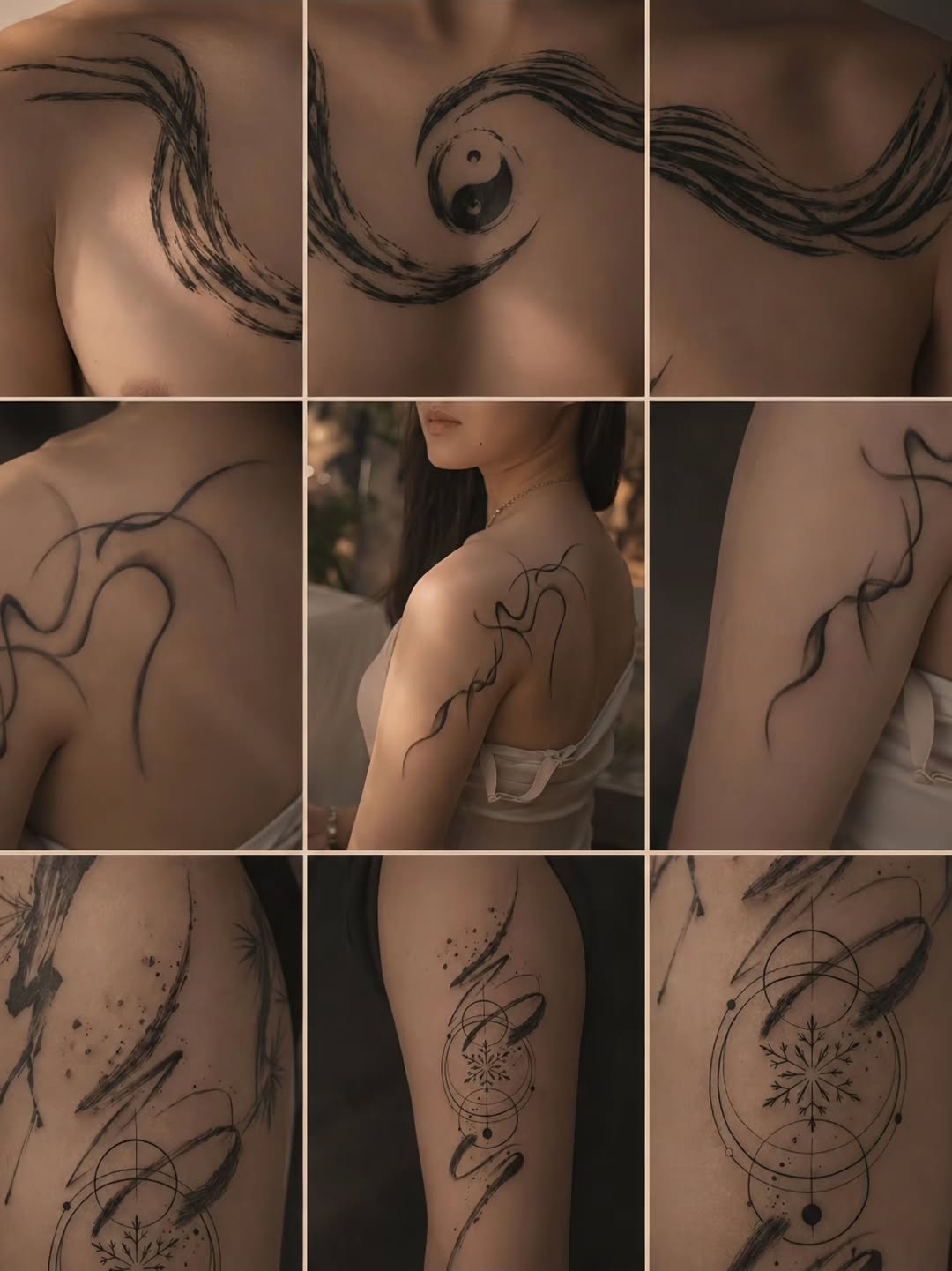 Tattoo by @haesol_ink β black_and_grey, geometric